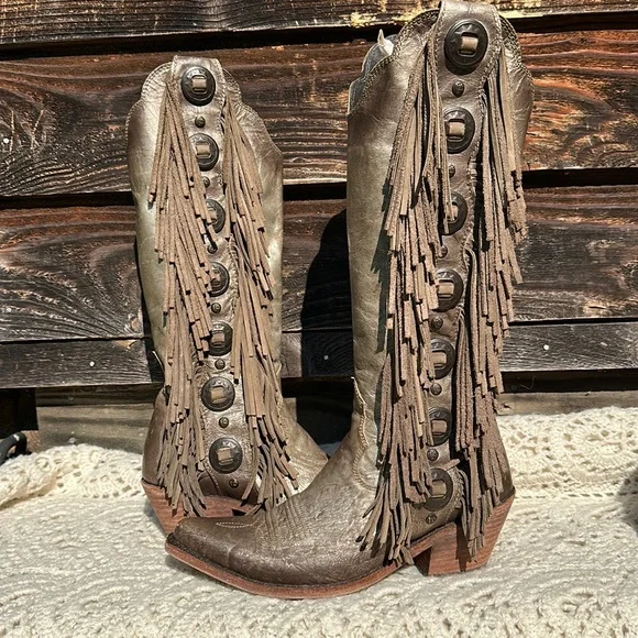 Liberty Black cowgirl cowboy boots - Picture 3 of 13